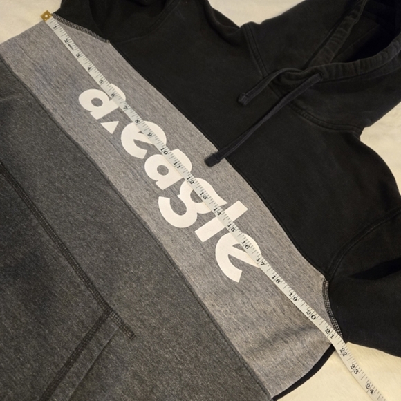 American Eagle Men's Colorblock‎ Logo Hoodie Pullover Sweatshirt Medium - Picture 11 of 13